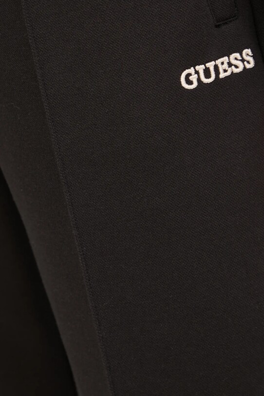 Guess spodnie dresowe MARGARET czarny V5RB01.KCLD1
