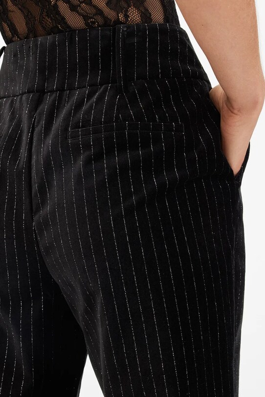 AllSaints pantaloni de bumbac SEVENH negru W027QB