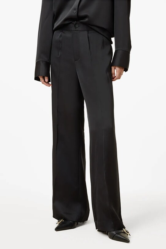 Nohavice AllSaints MYRTLE W031TB čierna SS25