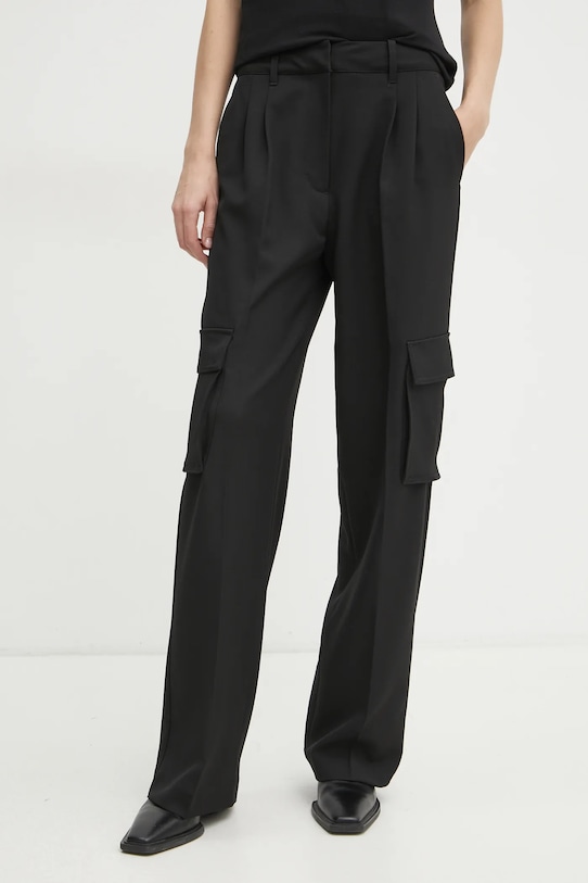 Oblečenie Nohavice Guess MATEA W5RB41.WGX02 čierna