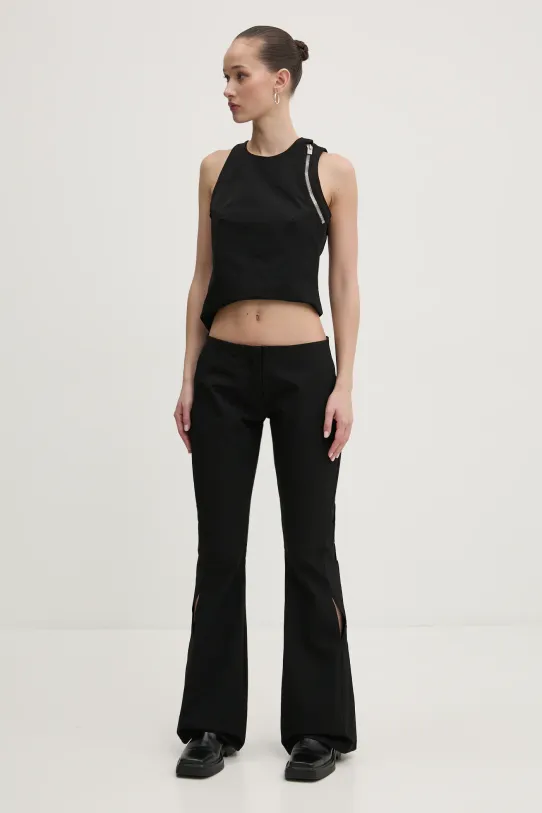 Heliot Emil pantaloni SS25.W.10.191.BLK01 negru SS25