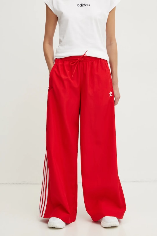 Спортивні штани adidas Originals OVERSIZED TP червоний JD3388