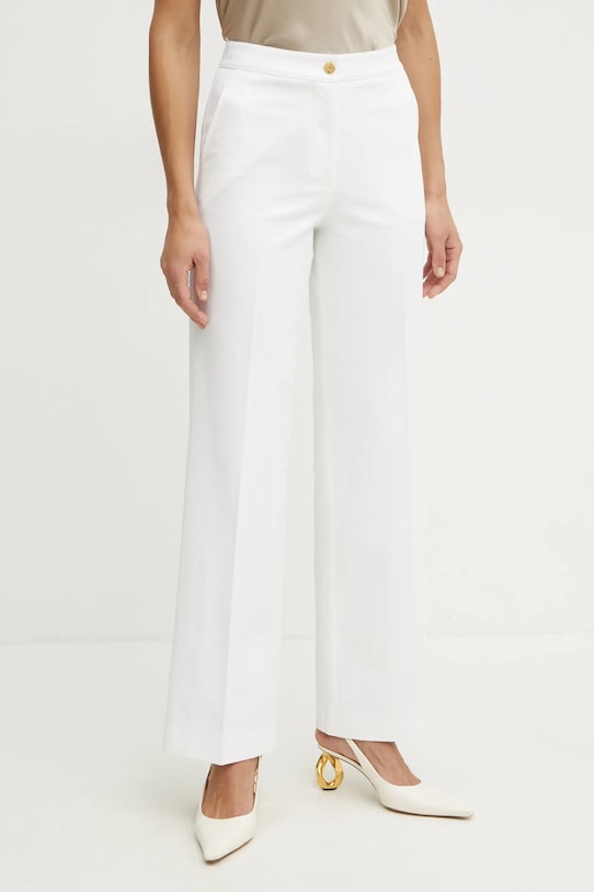 Luisa Spagnoli jeansi alb 542005.LS