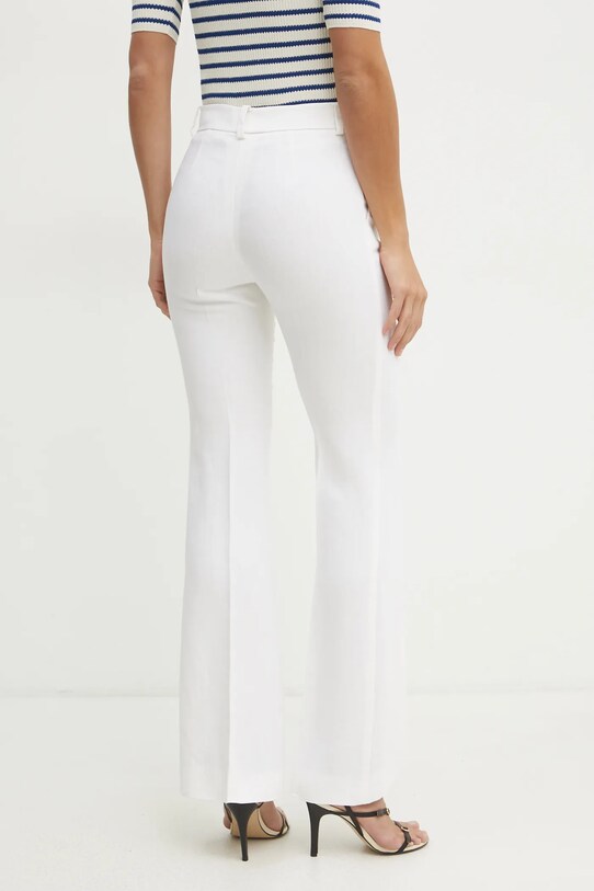 Abbigliamento Luisa Spagnoli pantaloni in lino 542052 beige