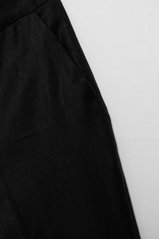 Oblečení Lněné kalhoty Luisa Spagnoli 542223 černá