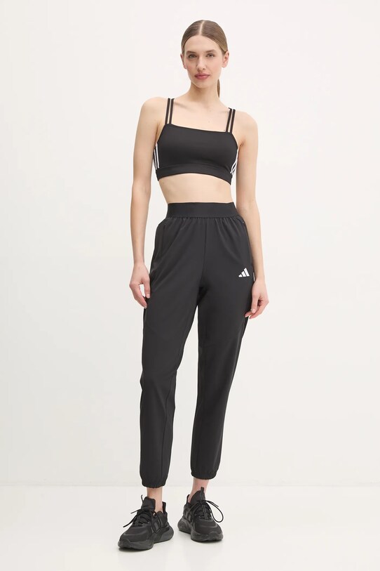 adidas Performance pantaloni de antrenament Designed for Training IW6396 negru SS25