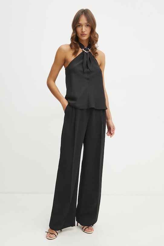 Marella pantaloni OLINTO 2513131053 negru SS25