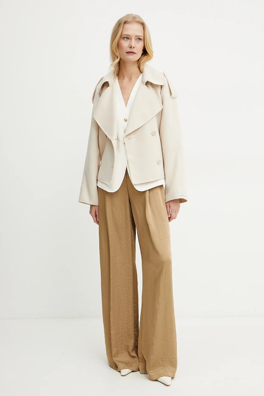 Hlače Marella SILICIO 2513131125 zelena SS25