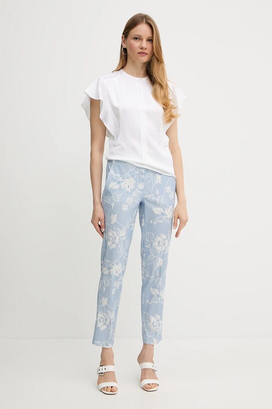 Marella pantaloni INCOM 2513131182 albastru SS25