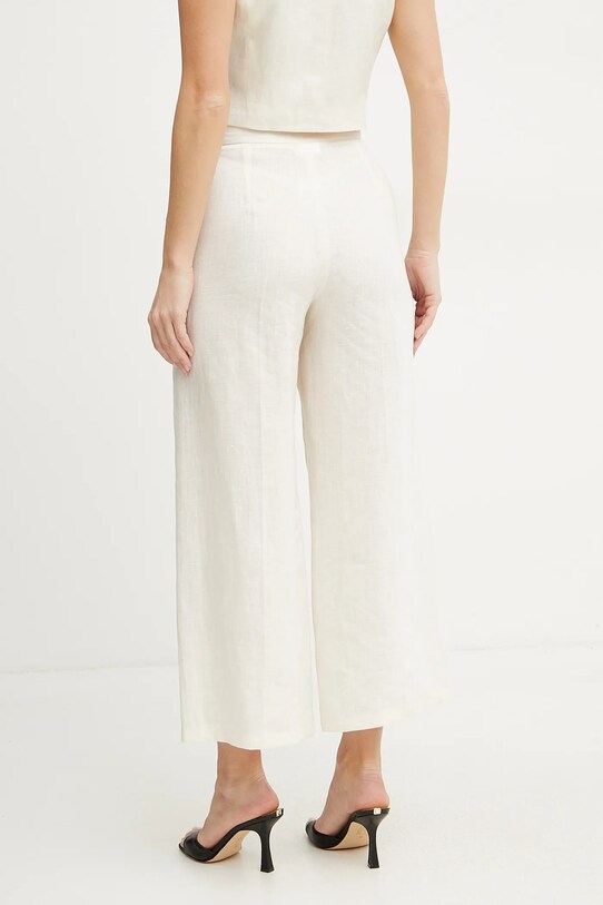 Îmbrăcăminte Marella pantaloni din in Emme by Marella 2515131022 bej