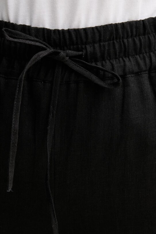 Marella pantaloni din in Emme by Marella negru 2515131072
