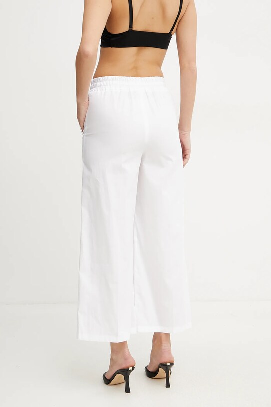 Îmbrăcăminte Marella pantaloni de bumbac Emme by Marella 2515131082 alb