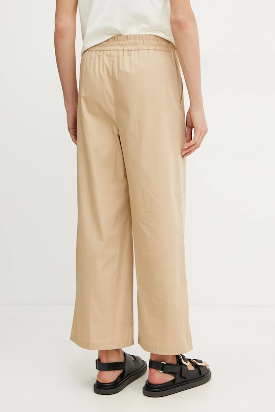 Oblečenie Bavlnené nohavice Marella Emme by Marella 2515131082 béžová