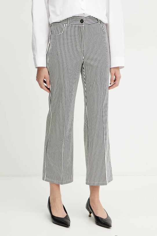 Marella pantaloni Emme by Marella drept alb 2515131101