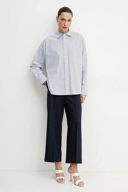 Marella pantaloni Emme by Marella 2515131131 bleumarin SS25