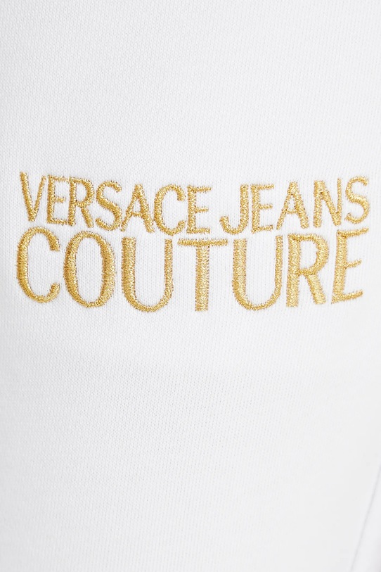 Бавовняні спортивні штани Versace Jeans Couture білий 78HAAT06.CF01T