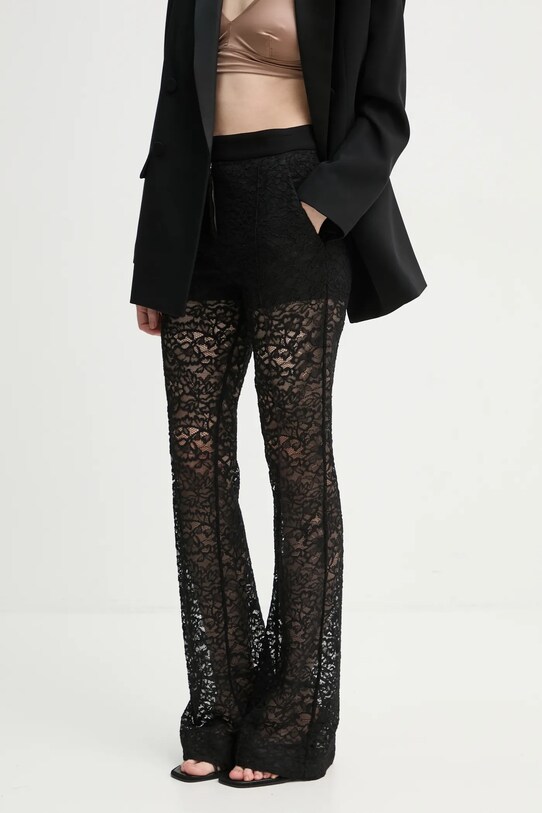 A.L.C. spodnie dzianina czarny 2PANT01112