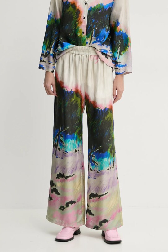 MUNTHE spodnie ARUM tkanina beżowy 244140524418