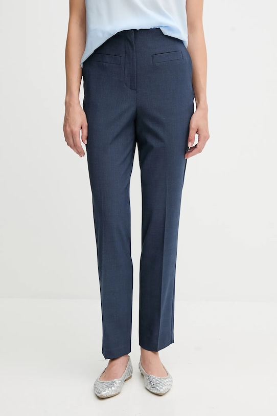 Sisley pantaloni panza bleumarin 490TLF06J