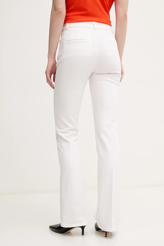 Îmbrăcăminte Sisley pantaloni 49MALF05G alb