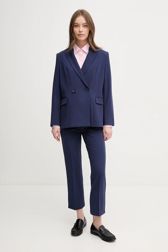 Sisley pantaloni 4KVXLE02X bleumarin SS25