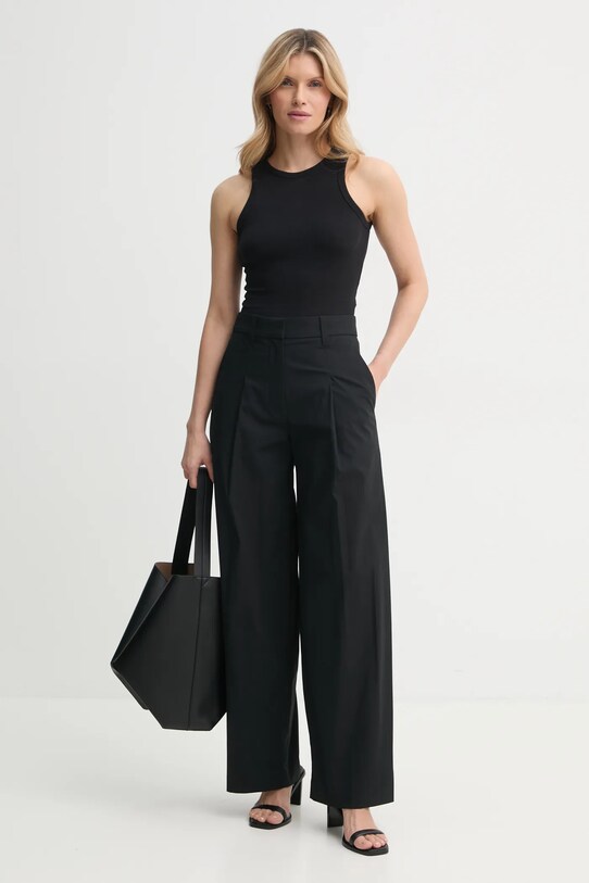 A.L.C. spodnie 2PANT01134 czarny SS25