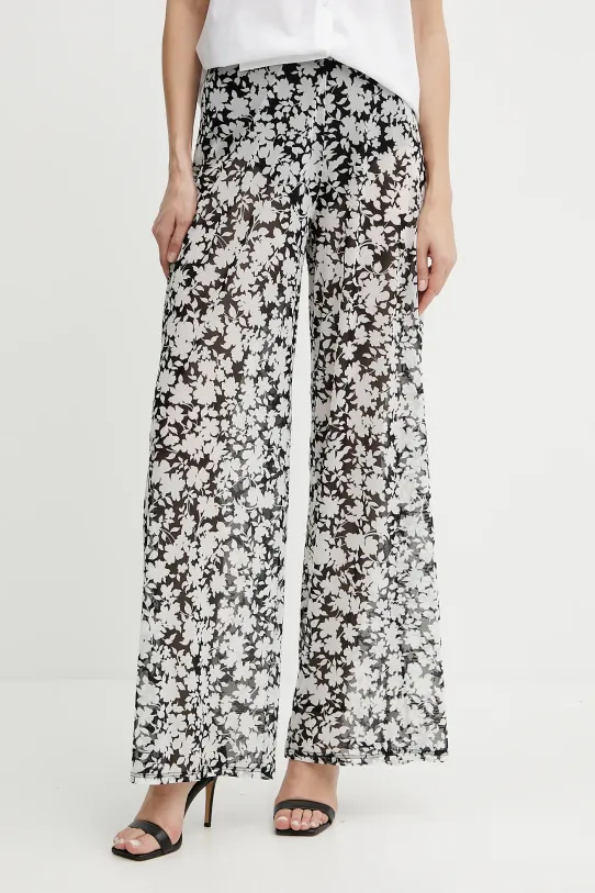 MICHAEL Michael Kors spodnie wzorzyste czarny MM55128