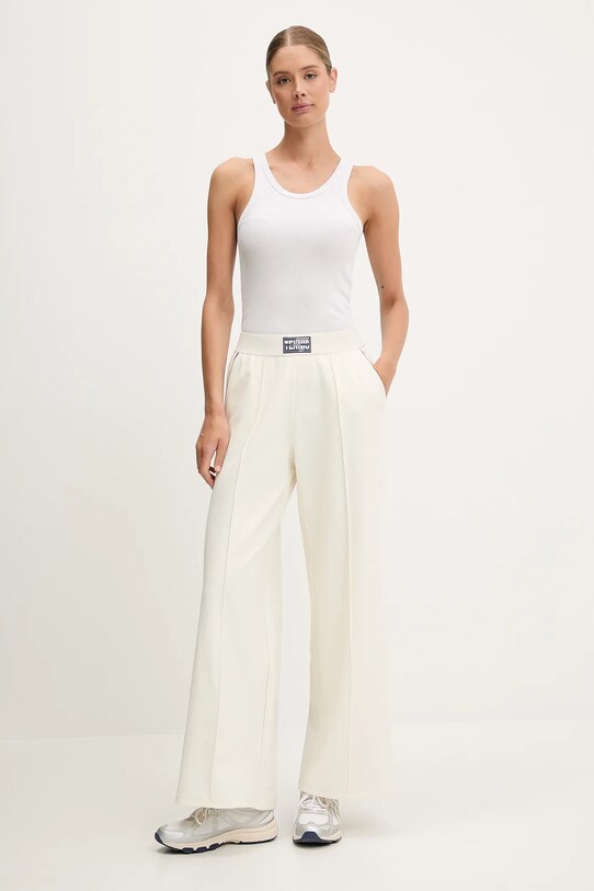 EA7 Emporio Armani pantaloni de trening AF13289.7W000502 bej SS25