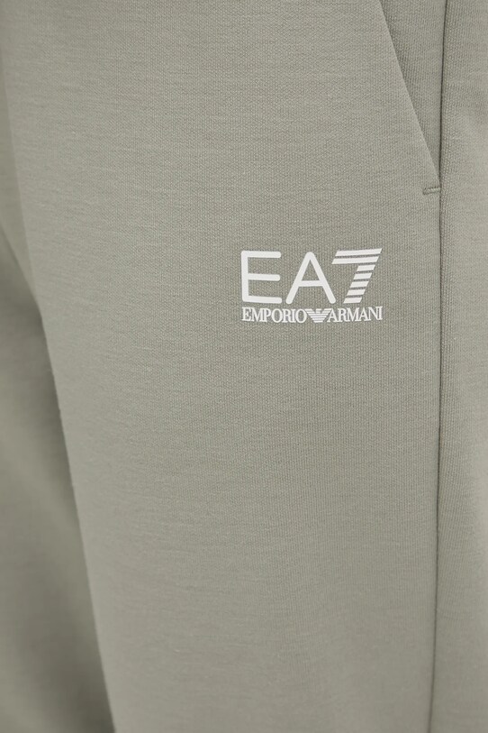 EA7 Emporio Armani pantaloni de trening verde AF10443.7W000075