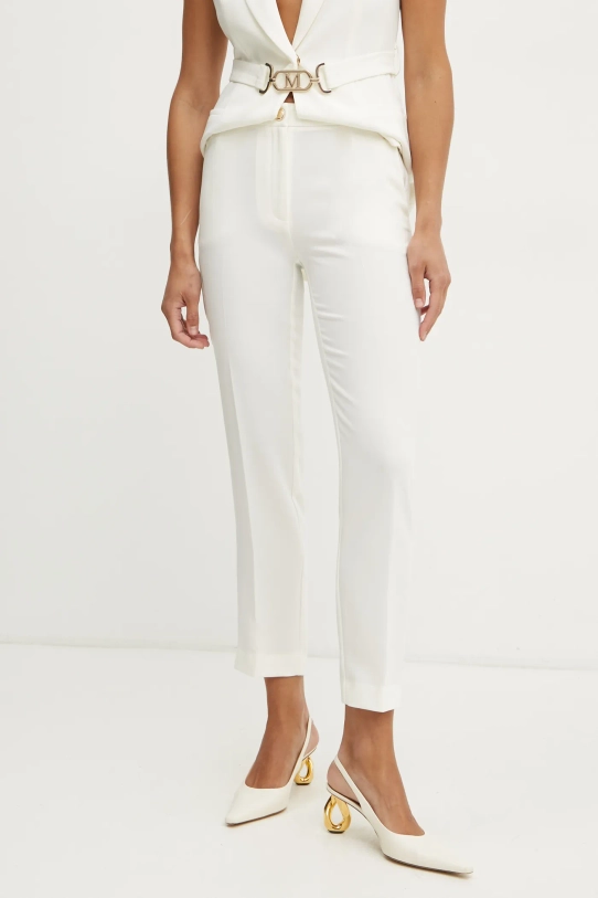 Hlače Marciano by Guess BECKY s elastinom bež 5RGB03.7115A