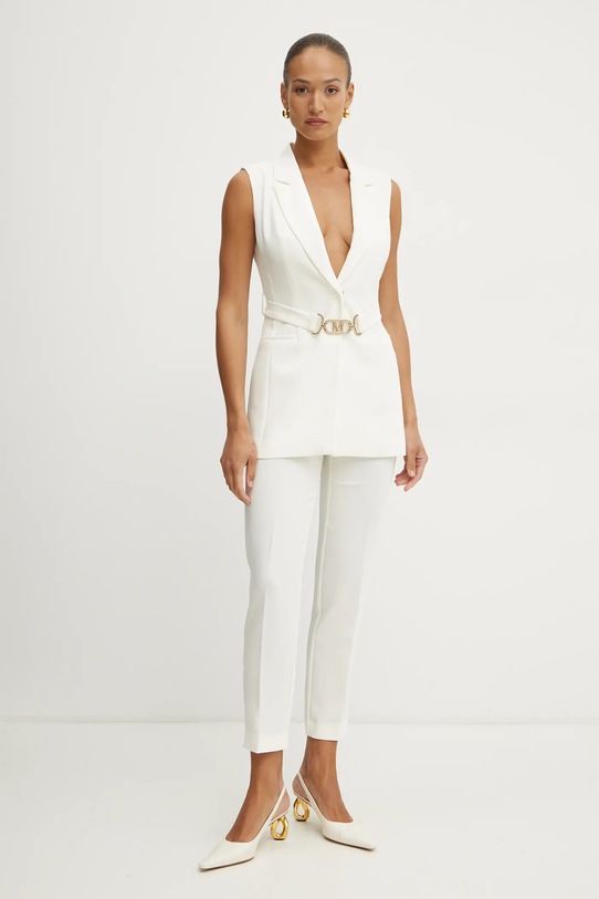 Hlače Marciano by Guess BECKY 5RGB03.7115A bež SS25