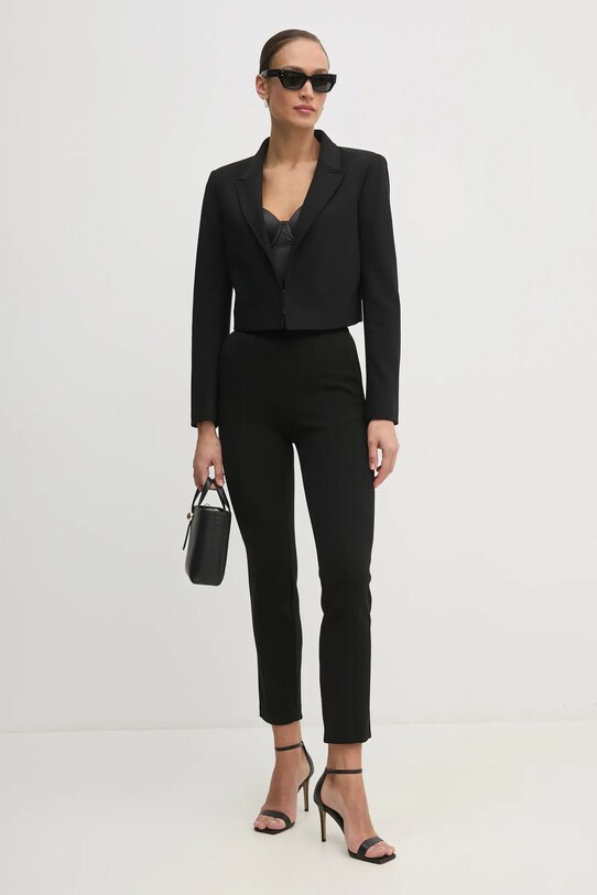 Marciano Guess pantaloni ZADIE 5RGB20.7272A negru SS25