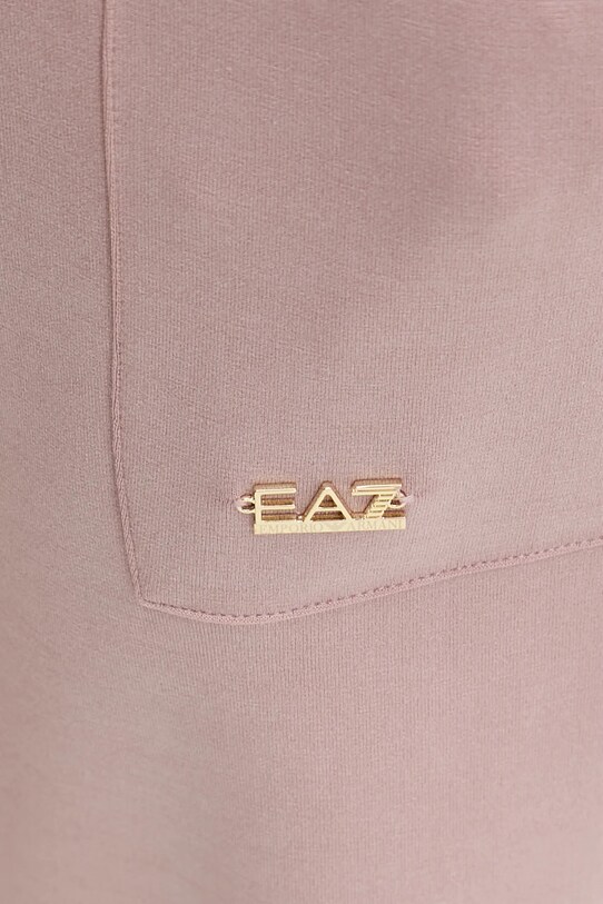 EA7 Emporio Armani spodnie dresowe różowy AF12643.7W000193