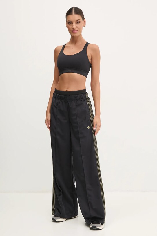 Спортивні штани adidas Originals VELOUR TRCKPANT JI5755 чорний SS25