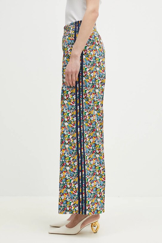 adidas Originals pantaloni in cotone Liberty JC7787 blu navy SS25