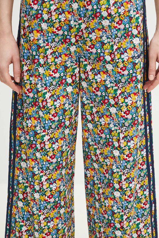 adidas Originals pantaloni in cotone Liberty JC7787 blu navy