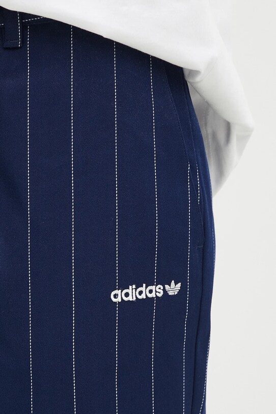 Штани adidas Originals PINSTRIPE PANTS JJ3482 темно-синій