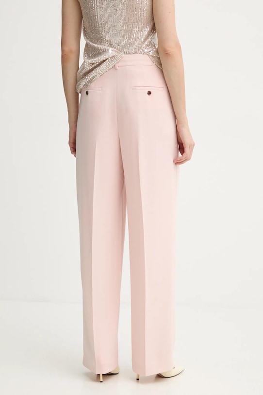 Odzież Theory spodnie O1109201 różowy