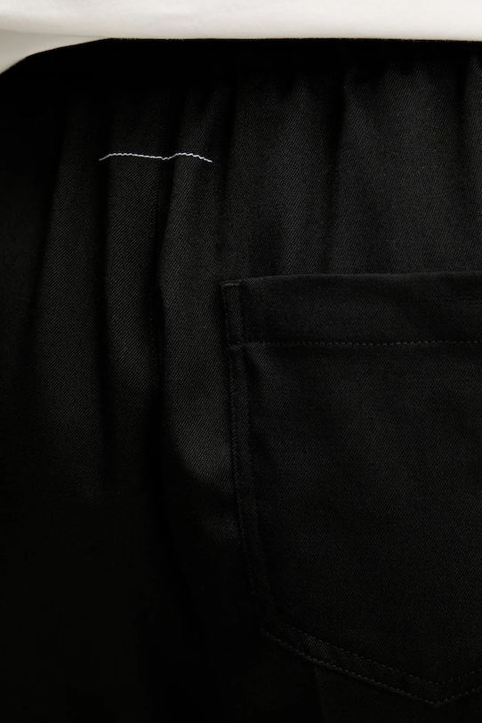 Панталон с вълна MM6 Maison Margiela черен S52KA0512.M35153