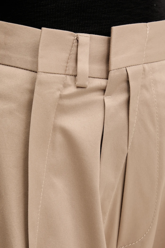 MM6 Maison Margiela cotton trousers beige S52KA0534.M35368