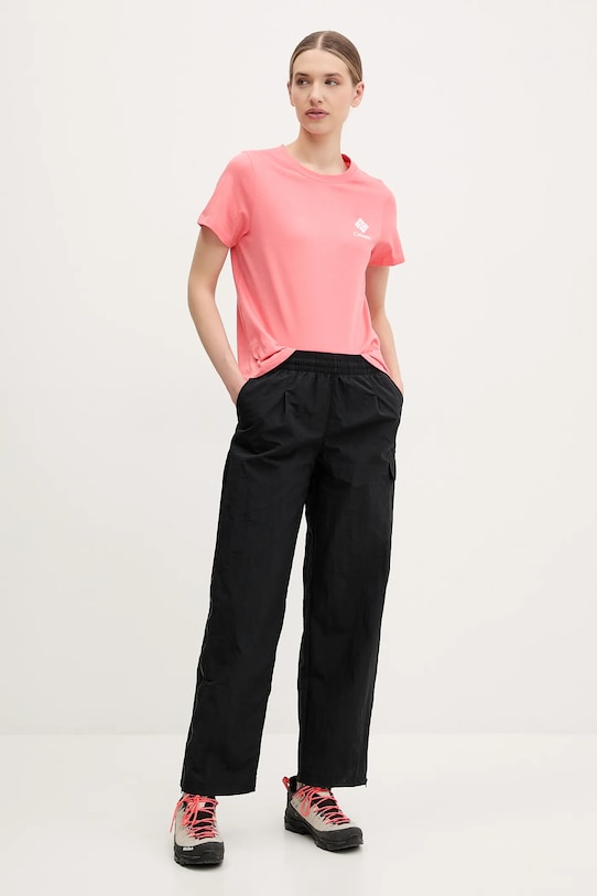 Columbia pantaloni de exterior Paracutie 2118761 negru SS25