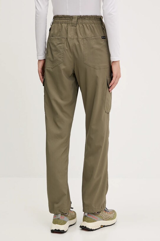 Columbia pantaloni de exterior Skien Valley 2119143 verde SS25