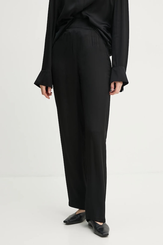 AERON pantaloni COUGAR drept negru PA310555