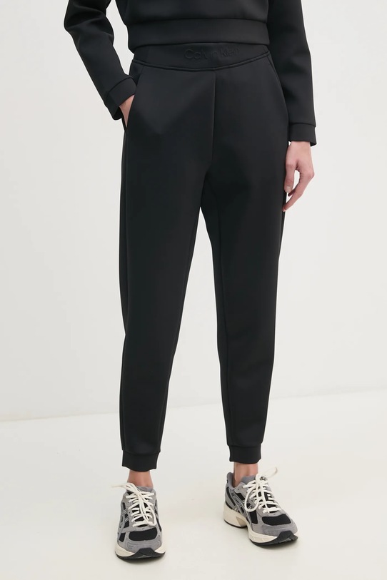 Штани для тренувань Calvin Klein Performance з еластаном чорний LVGWS5P605