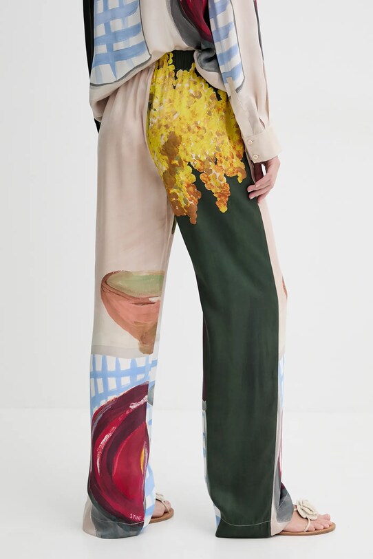 Îmbrăcăminte Stine Goya pantaloni SG.SS25.P009.2263P bej