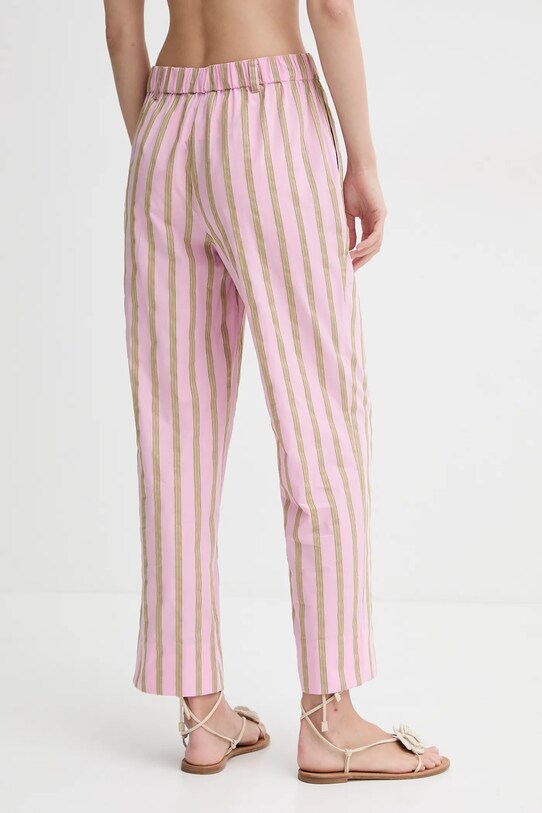 Îmbrăcăminte Stine Goya pantaloni de bumbac SG.SS25.P079.2344 roz