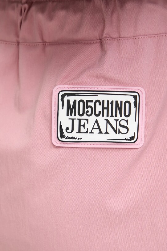 Moschino Jeans spodnie 0335.3224 różowy