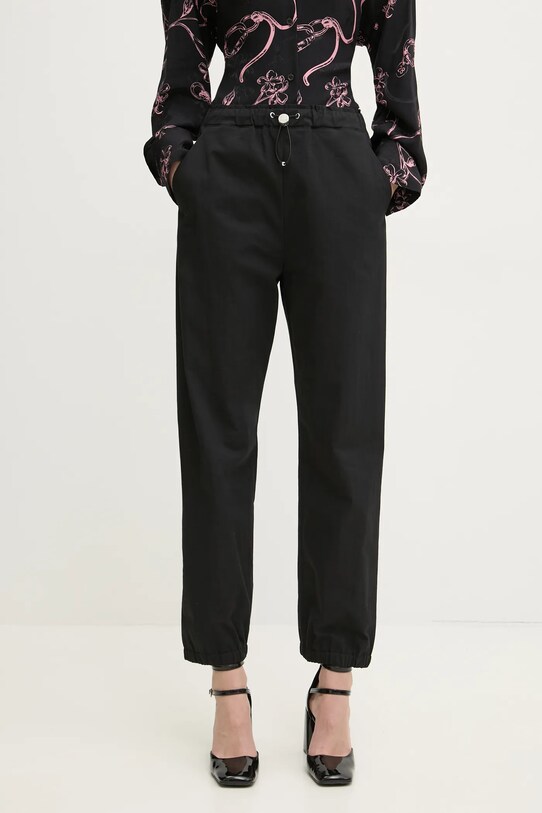 Moschino Jeans pantaloni panza negru 0303.3224