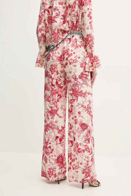 Odzież Simona Corsellini spodnie P25CPPA002 czerwony