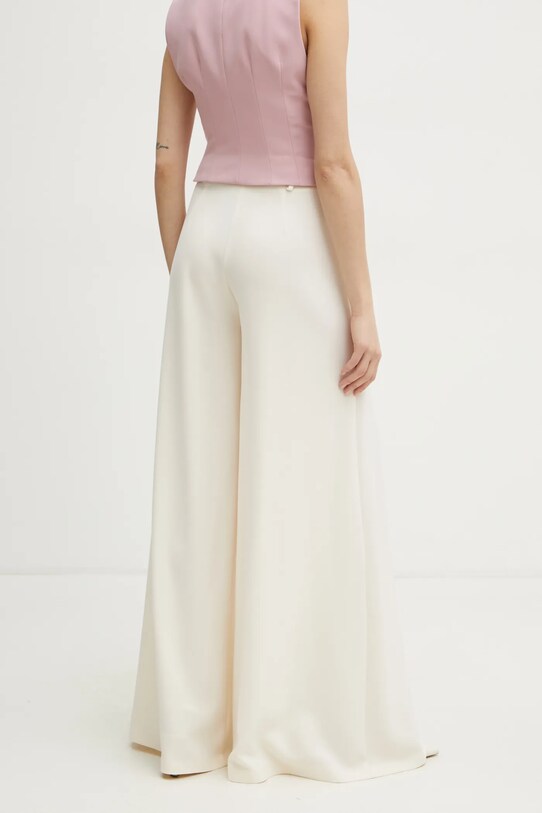 Odzież Simona Corsellini spodnie P25CPPA007 beżowy